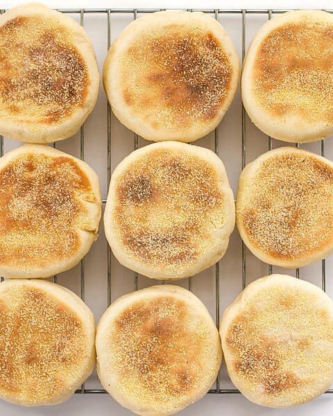 Sourdough English Muffins